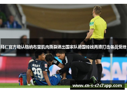 拜仁官方确认格纳布里肌肉撕裂退出国家队德国锋线再遭打击备战受挫